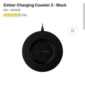 Ember Mug Charging Coaster 2, Black
